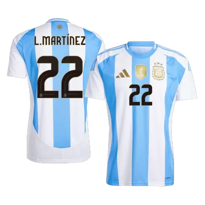 L.MARTÍNEZ #22 Argentina Jersey Home - ijersey