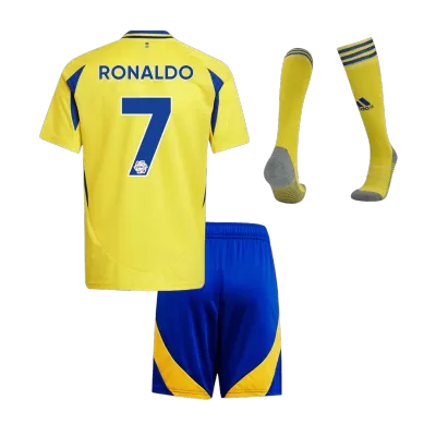 Youth RONALDO #7 Al Nassr Jersey Whole Kit Home - ijersey