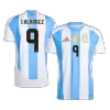 J.ALVAREZ #9 Argentina Jersey Home - ijersey