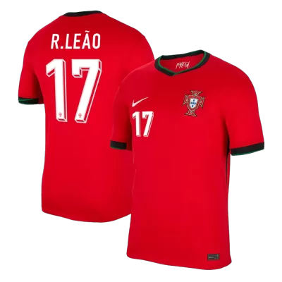 R.LEÃO #17 Portugal Jersey EURO Home - ijersey