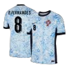 B.FERNANDES #8 Portugal Jersey EURO Away - ijersey