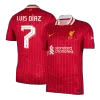 LUIS DÍAZ #7 Liverpool Jersey Home - UCL - ijersey
