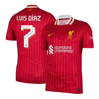LUIS DÍAZ #7 Liverpool Jersey Home - UCL - ijersey
