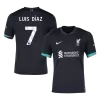 LUIS DÍAZ #7 Liverpool Jersey Away - ijersey