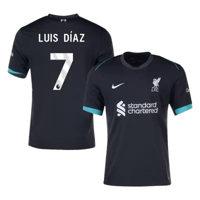 LUIS DÍAZ #7 Liverpool Jersey Away - ijersey