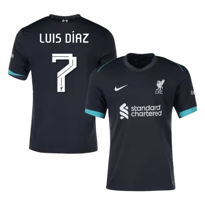 LUIS DÍAZ #7 Liverpool Jersey Away - UCL - ijersey