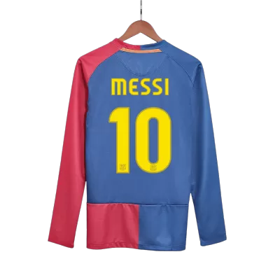 MESSI #10 Barcelona Jersey 2008/09 Home Retro - Long Sleeve - ijersey