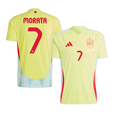 MORATA #7 Spain Jersey EURO Away - ijersey