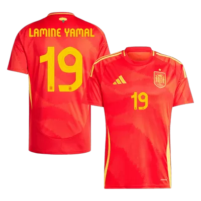 LAMINE YAMAL #19 Spain Jersey EURO Home - ijersey