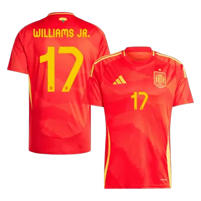 WILLIAMS JR. #17 Spain Jersey EURO Home - ijersey