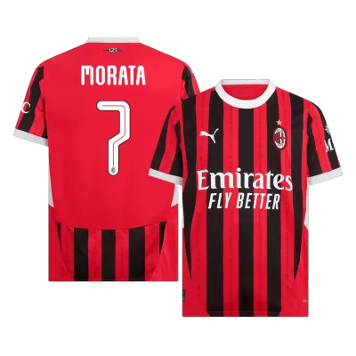MORATA #7 AC Milan Jersey Home - UCL - ijersey