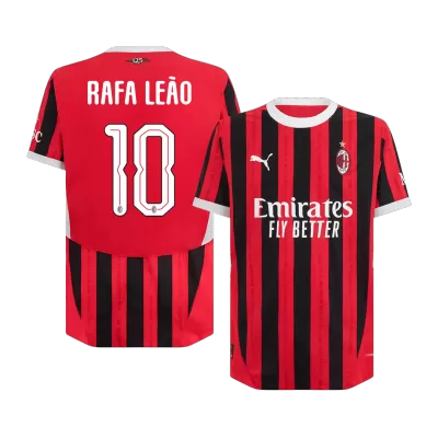 RAFA LEÃO #10 AC Milan Jersey Authentic Home - UCL - ijersey