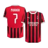 MORATA #7 AC Milan Jersey Authentic Home - UCL - ijersey