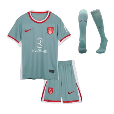 Youth Atletico Madrid Jersey Whole Kit Away - ijersey