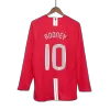 ROONEY #10 Manchester United Jersey 2007/08 Home Retro - Long Sleeve - ijersey