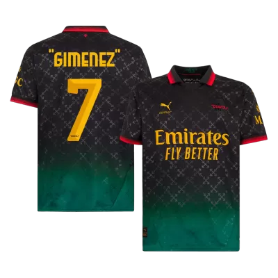 "GIMENEZ" #7 AC Milan Jersey Fourth Away - ijersey