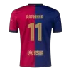 RAPHINHA #11 Barcelona Jersey Home - UCL (Spotify Logo Without Text) - ijersey