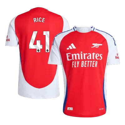 RICE #41 Arsenal Jersey Player Version Home - ijersey