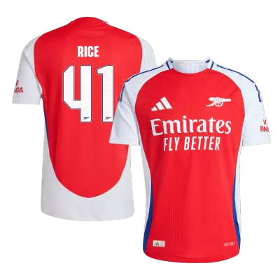 RICE #41 Arsenal Jersey Player Version Home - UCL - ijersey