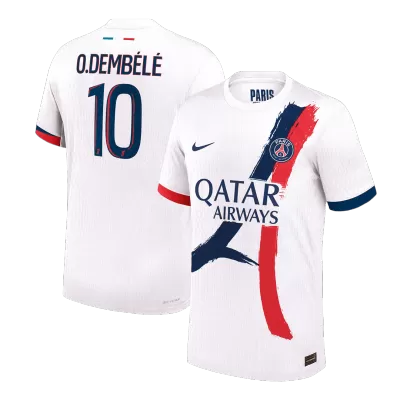 O.DEMBÉLÉ #10 PSG Jersey 2025/26 Player Version Away - ijersey