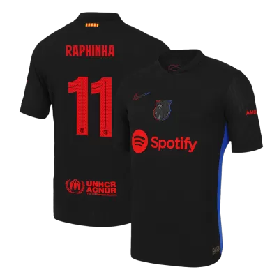 RAPHINHA #11 Barcelona Jersey Player Version Away - UCL - ijersey