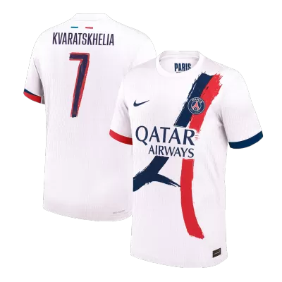 KVARATSKHELIA #7 PSG Jersey 2025/26 Player Version Away - UCL - ijersey