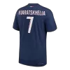 KVARATSKHELIA #7 PSG Jersey Player Version Home - ijersey
