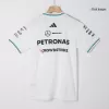 Mercedes AMG Petronas F1 Jersey 2025 White - ijersey