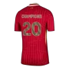 CHAMPIONS #20 Liverpool Jersey Player Version Home - ijersey