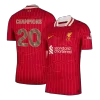 CHAMPIONS #20 Liverpool Jersey Player Version Home - ijersey