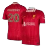 CHAMPIONS #20 Liverpool Jersey Home - ijersey