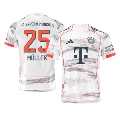 MÜLLER #25 Bayern Munich Jersey 2025/26 Player Version Away - ijersey