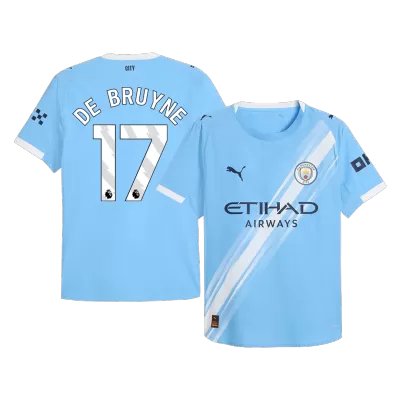 DE BRUYNE #17 Manchester City Jersey 2025/26 Player Version Home - ijersey