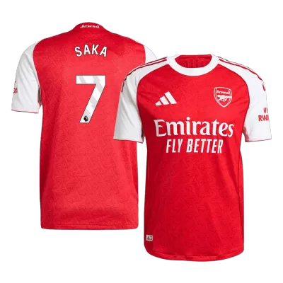 SAKA #7 Arsenal Jersey 2025/26 Player Version Home - ijersey