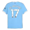 DE BRUYNE #17 Manchester City Jersey 2025/26 Player Version Home - ijersey