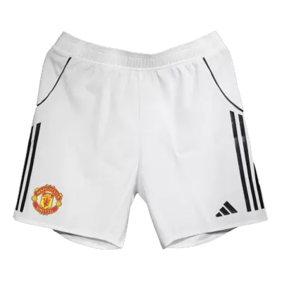 Manchester United Soccer Shorts 2025/26 Player Version Home - ijersey