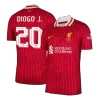 DIOGO J. #20 Liverpool Jersey Player Version Home - UCL - ijersey