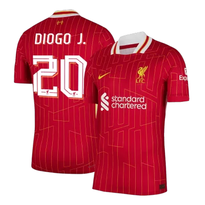 DIOGO J. #20 Liverpool Jersey Player Version Home - UCL - ijersey