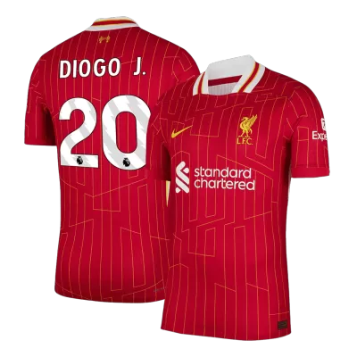 DIOGO J. #20 Liverpool Jersey Player Version Home - ijersey