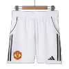 Manchester United Soccer Shorts 2025/26 Player Version Home - ijersey