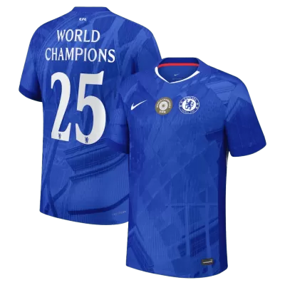 WORLD CHAMPIONS #25 Chelsea Jersey 2025/26 Player Version Home - ijersey