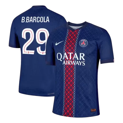 B.BARCOLA #29 PSG Jersey 2025/26 Player Version Home - ijersey