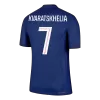 KVARATSKHELIA #7 PSG Jersey 2025/26 Player Version Home - ijersey
