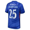 WORLD CHAMPIONS #25 Chelsea Jersey 2025/26 Player Version Home - ijersey