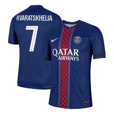 KVARATSKHELIA #7 PSG Jersey 2025/26 Player Version Home - ijersey