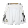 Real Madrid Soccer Shorts 2025/26 Player Version Home - ijersey