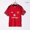 Youth Manchester United Jersey Whole Kit 2025/26 Home - ijersey