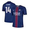 D.DOUÉ #14 PSG Jersey 2025/26 Player Version Home - ijersey