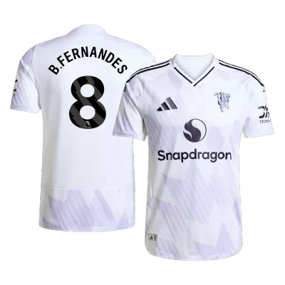 B.FERNANDES #8 Manchester United Jersey 2025/26 Player Version Away - ijersey