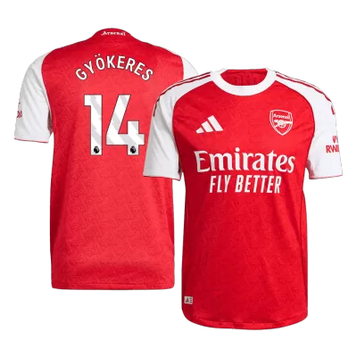 GYÖKERES #14 Arsenal Jersey 2025/26 Player Version Home - ijersey